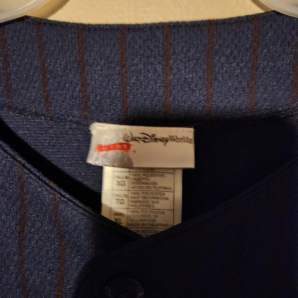 2007 WALT DISNEY WORLD BASEBALL JERSEY Kids Size XL - Picture 4 of 5